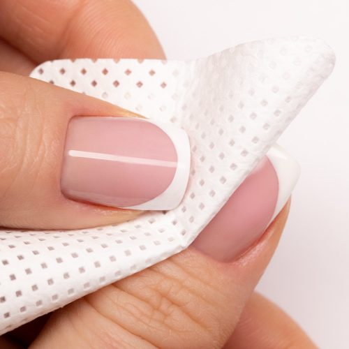 Szálmentes törlő  5x5cm 250 db-os(pink)