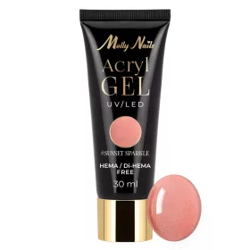 Molly Nails akrilgél -Sunset Sparkle 30ml