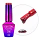 Molly Nails Crystal Glass Top Red  - üveg hatású, piros színű fényzselé