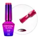 Molly Nails Crystal glass Top Raspberry - üveg hatású, málna színű fényzselé
