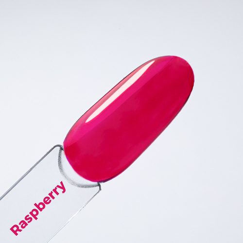 Molly Nails Crystal glass Top Raspberry - üveg hatású, málna színű fényzselé