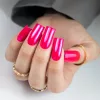 Molly Nails Crystal glass Top Pink - üveg hatású fényzselé