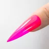 Molly Nails Crystal glass Top Pink - üveg hatású fényzselé