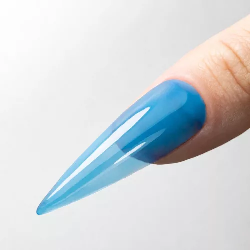 Molly Nails Crystal glass Top Baby Blue - üveg hatású, v.kék színű fényzselé