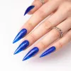 Molly Nails Crystal glass Top Blue- üveg hatású, kék színű fényzselé