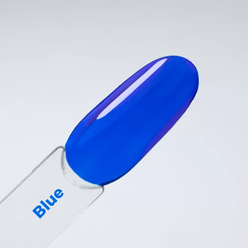 Molly Nails Crystal glass Top Blue- üveg hatású, kék színű fényzselé