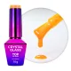 Molly Nails Crystal glass Top Orange - üveg hatású, narancs színű fényzselé