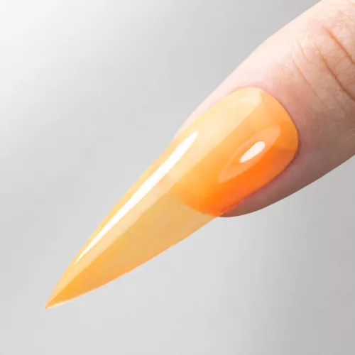Molly Nails Crystal glass Top Orange - üveg hatású, narancs színű fényzselé