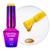 Molly Nails Crystal glass Top Yellow - üveg hatású, sárga színű fényzselé