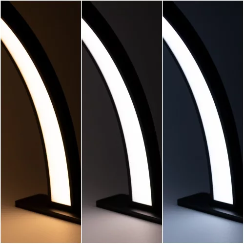 LED kozmetikai lámpa HQ-75X – 35W, íves, árnyékmentes, fehér cirkónia díszítéssel