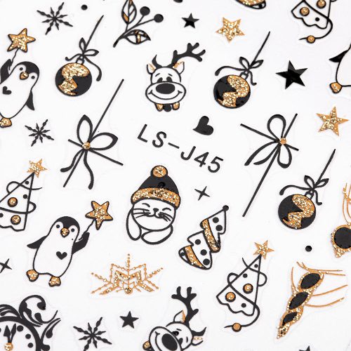 Matrica - Karácsony - F281 - ezüst