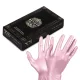 Beaute Luxe nitril kesztyű - pink gyöngyházfényű (XS) 50db