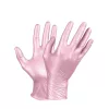 Beaute Luxe nitril kesztyű - pink gyöngyházfényű (XS) 50db