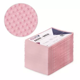   Mini-med vízhatlan fóliával erősített munkaterítő 33x45cm 50db pink 