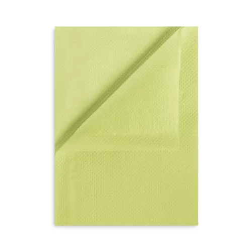 Mini-med vízhatlan fóliával erősített munkaterítő 33x45cm 50db lime