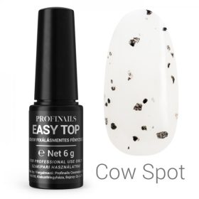   Profinails easy top Cow Spot / fixálásmentes rugalmas fényzselé