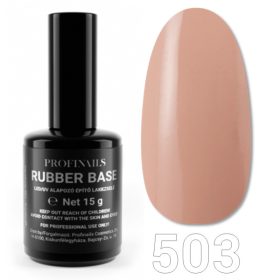   Profinails Rubber Base LED/UV alapozó építõzselé 15g No.503