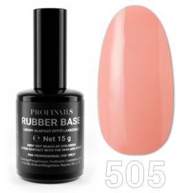   Profinails Rubber Base LED/UV alapozó építõzselé 15g No.505