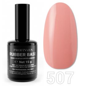   Profinails Rubber Base LED/UV alapozó építõzselé 15g No.507
