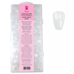 Moyra Flex Gel Tips - Coffin Shape (600db)