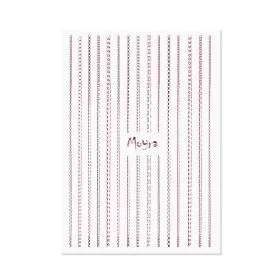 Moyra Körömdíszítő csíkok – Chain No. 03 Rose gold