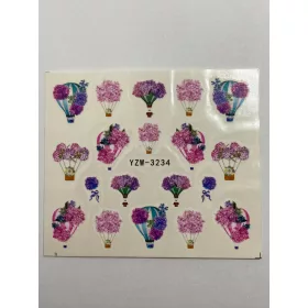 Akril hatású matrica - YZW-3234