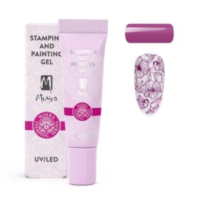 Moyra Stamping and Painting Gel No. 15 Mauve