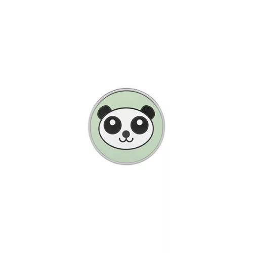 Fülbevaló - panda - natúr szín 
