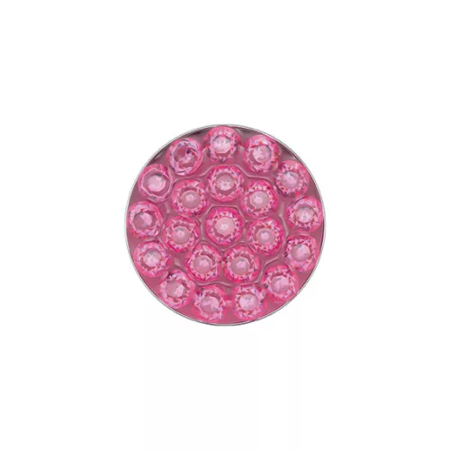 Fülbevaló - Pink - natúr szín