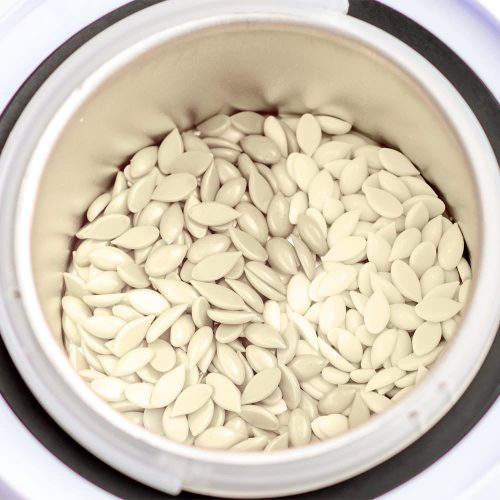 Elasztikus gyanta gyöngy - fehér csoki