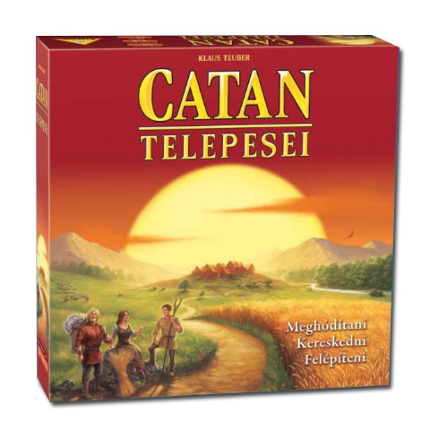 Catan telepesei társasjáték