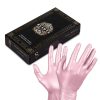 Beaute Luxe nitril kesztyű - pink gyöngyházfényű (S) 50db