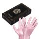 Beaute Luxe nitril kesztyű - pink gyöngyházfényű (S) 50db