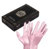 Beaute Luxe nitril kesztyű - pink gyöngyházfényű (M) 50db