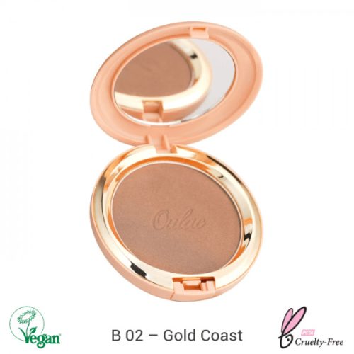 Oulac Sensual Touch Powder Sunkissed Bronzer pirosító 8.5g No. B-02 Gold Coast 