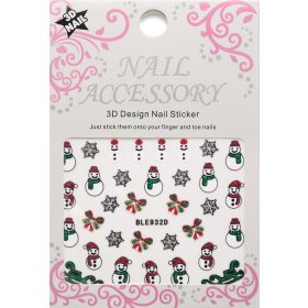 Karácsonyi matrica - BLE932D