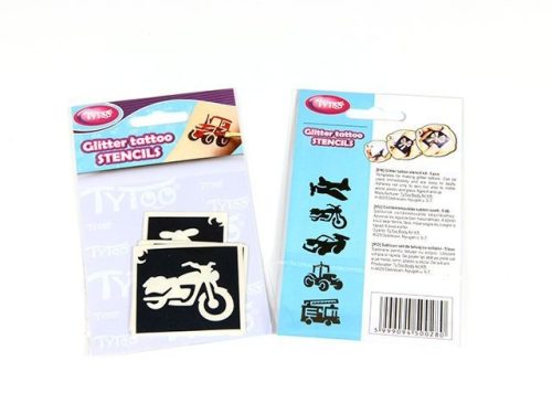 Kisfiús jármű sablon szett 5 db (CTMS-0004)