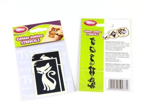 Macska sablon szett 5 db (CTMS-0013)