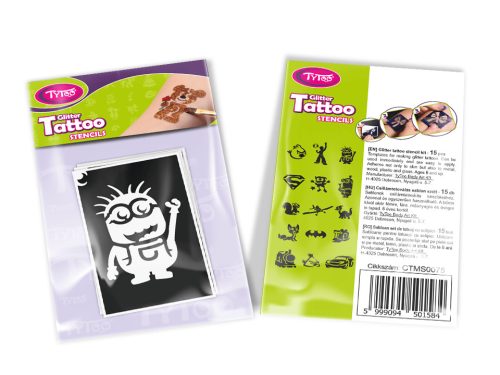 Fiús mese sablon szett 15 db (CTMS-0059)