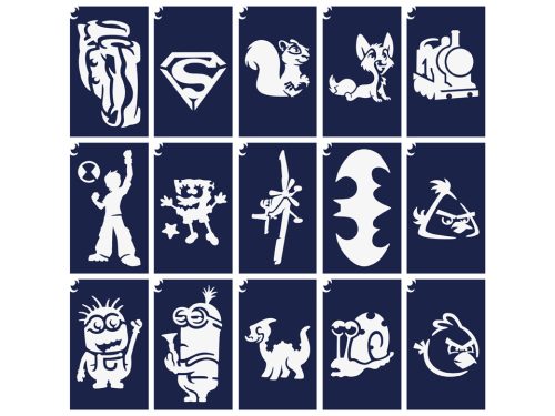 Fiús mese sablon szett 15 db (CTMS-0059)