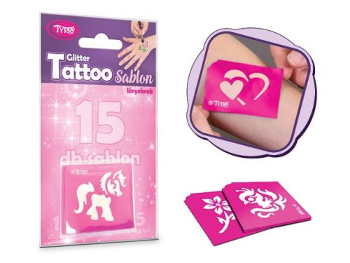 Lányos sablon szett 15db-os (CTMS-0060)