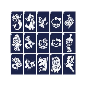 Lányos mese sablon szett 15 db (CTMS-0074)