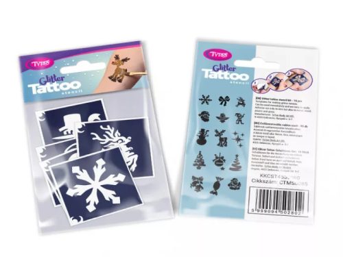 Karácsonyi Sablon szett 15db-os