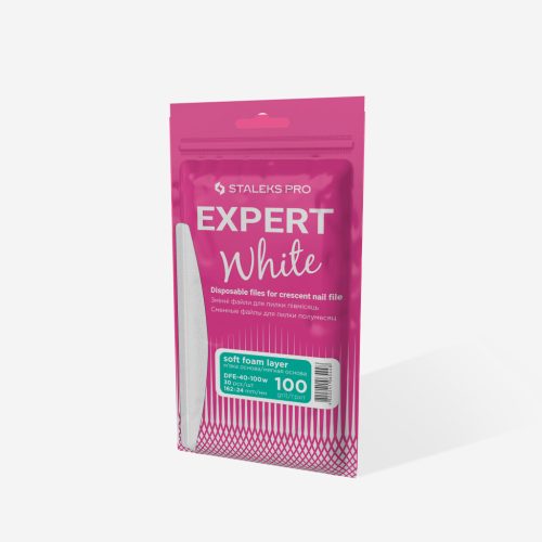 Staleks Pro - Öntapadó félhold körömreszelő papír "100" (30db)