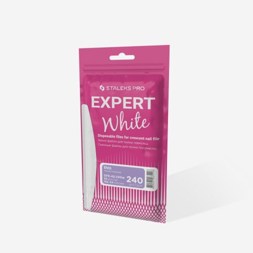Staleks Pro - Öntapadó félhold körömreszelő papír "240" (50db)