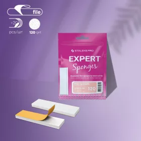   Staleks Pro - Öntapadó szivacs buffer mini reszelőalapra #120