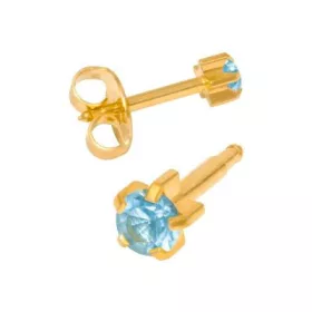 Karmos foglalatú - 3mm - Világoskék (103)