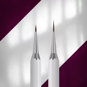   Staleks Exclusive kétvégű díszítő ecset, liner 7mm/12mm