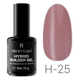 Profinails Hibrid LED/UV építő zselé 15 g H-25