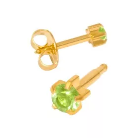 Karmos foglalatú - 4mm - Zöld (108)